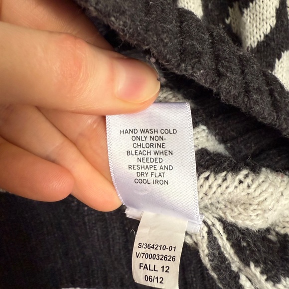 Hive & Honey Black and White Leopard Cardigan size M - Picture 5 of 8